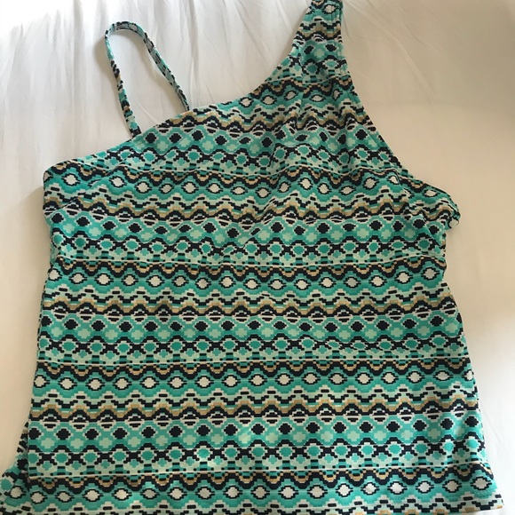 Lands End Girls tank top swimsuit - Picture 1 of 3